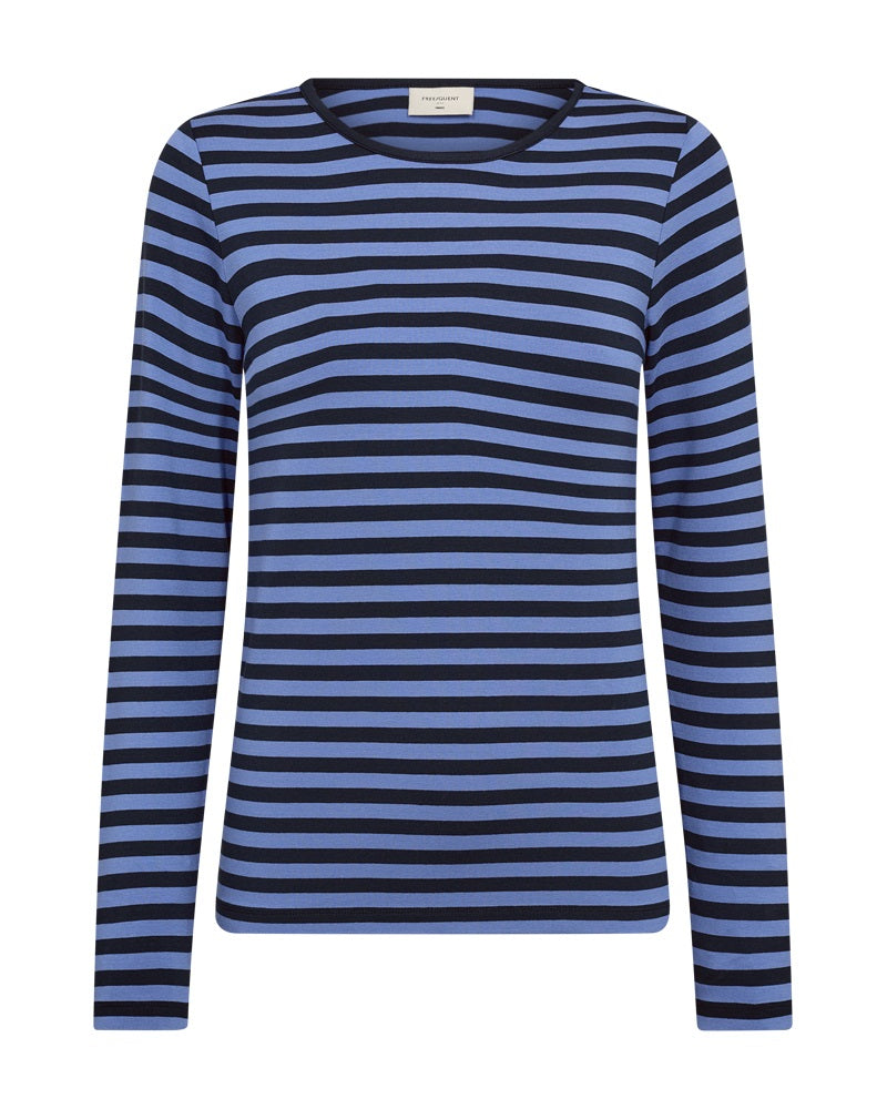 Freequent FQLIANA-TEE Bluse | Salute w. Wedgewood