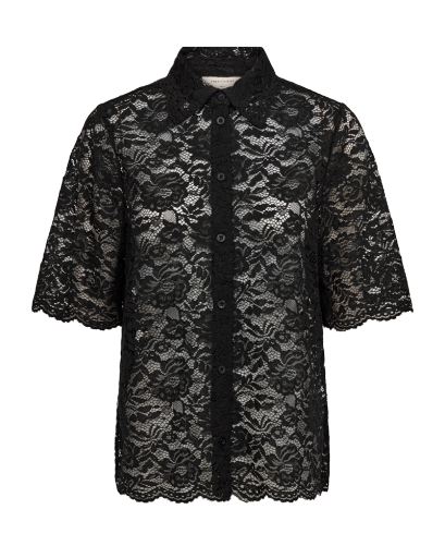 Freequent - FQLACINA-SHIRT - BLACK