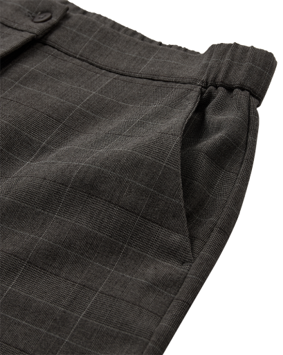 Freequent - FQCARO-PANTS - DARK GREY MELANGE W. MOLE