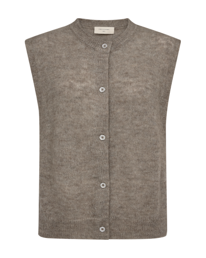 Freequent - FQDIDO-VEST - DESERT TAUPE MELANGE