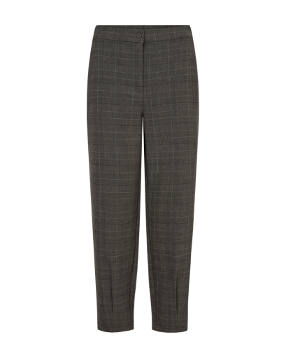 Freequent - FQCARO-PANTS - DARK GREY MELANGE W. MOLE