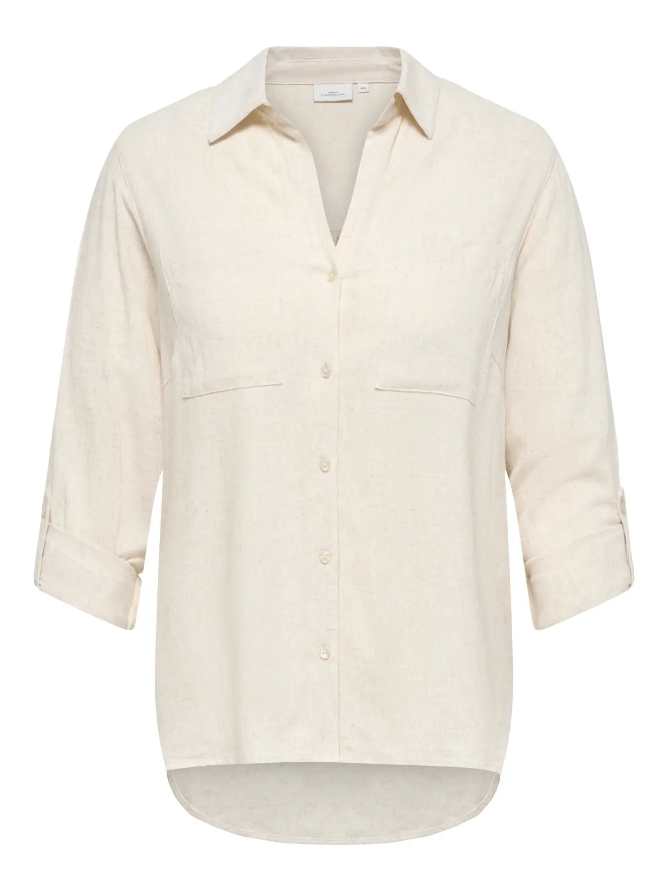 ONLY Carmakoma CARSIESTA YASMIN LS SHIRT | Moonbeam
