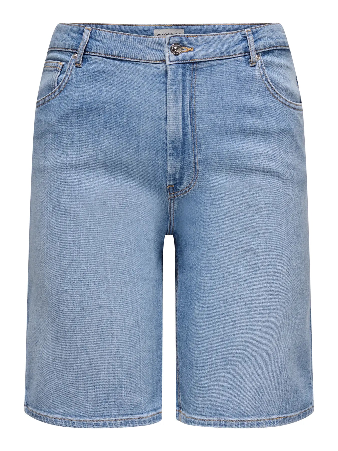ONLY CARSONNY HW WIDE DNM SHORTS - Light Blue Denim