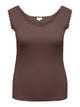 Only Carmakoma - Carfenja - Tanktop - Chocolate martini