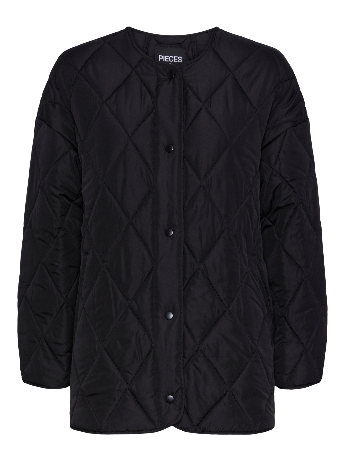 PIECES Black Quilted Jacket PCSTELLA QUILTED JACKET NOOS BC