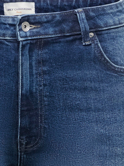 Only Carmakoma - Caremily - Jeans - Dark blue denim