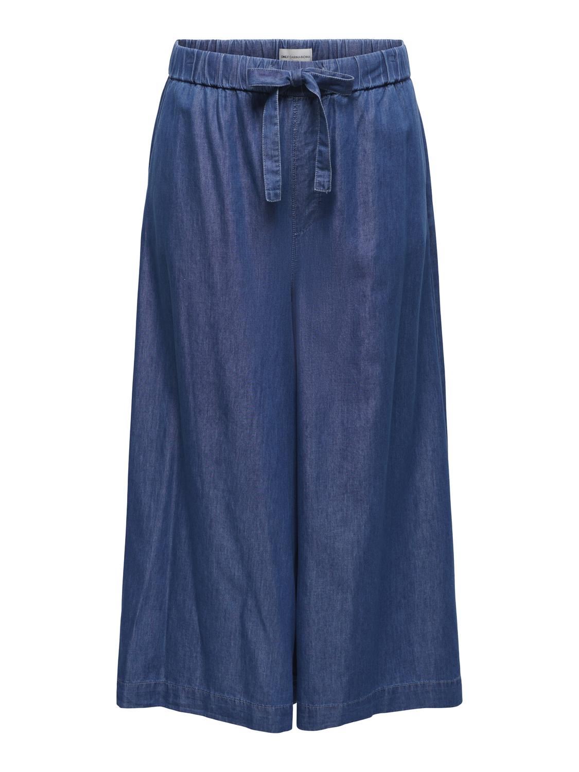 Only Carmakoma - Carbea - Pants - Medium Blue Denim