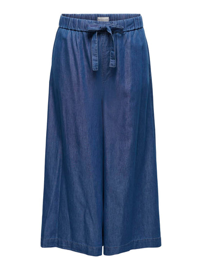 Only Carmakoma - Carbea - Pants - Medium Blue Denim
