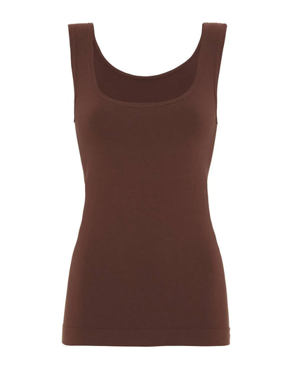 Tim & Simonsen ELLEN tank Top | Cioccolato