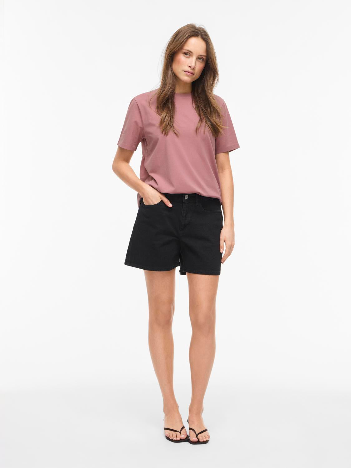 Vila - Vinora - T-shirt - Nostalgia Rose