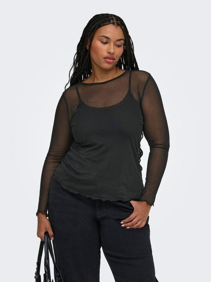 Only Carmakoma - Nox - T-shirt - Black