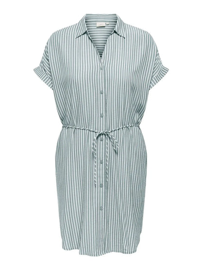 ONLY Carmakoma CARPENNA Dress | Abyss BRIGHT WHITE