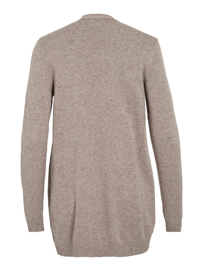 VILA VIRIL OPEN cardican  | Falcon melange