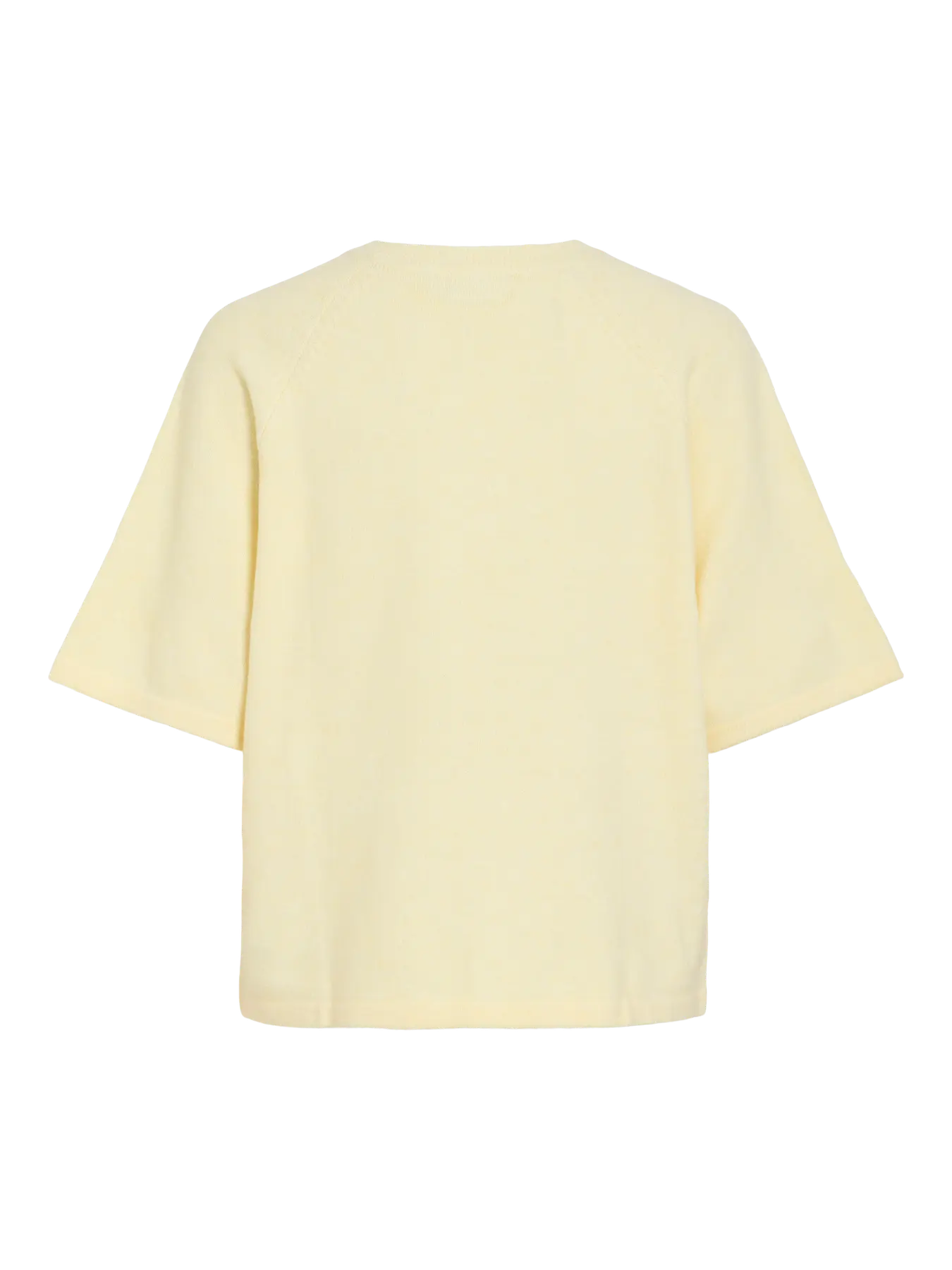 VILIGA 2/4 O-NECK KNIT TOP - NOOS - Yellow