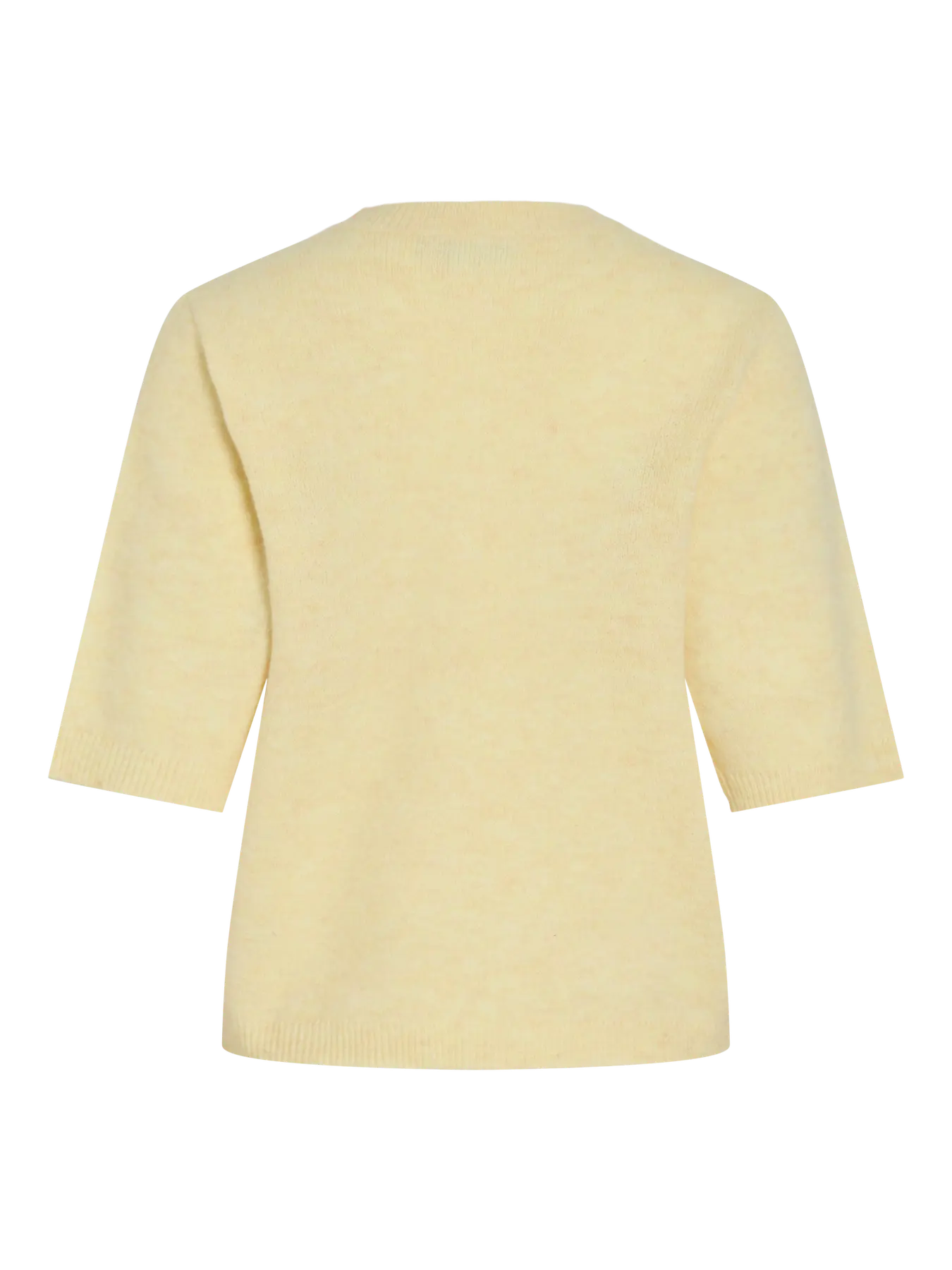 VILIGA 2/4 O-NECK KNIT CARDIGAN - NOOS - Yellow