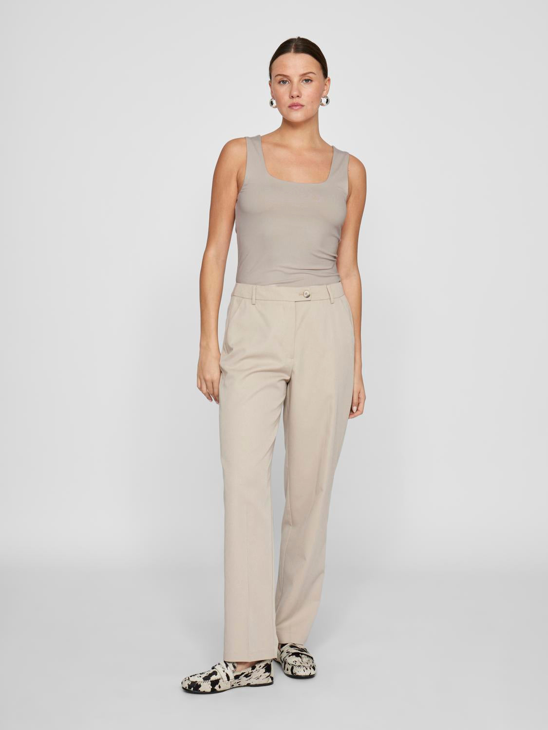 Vila - Vikenza - Tanktop - Silver gray