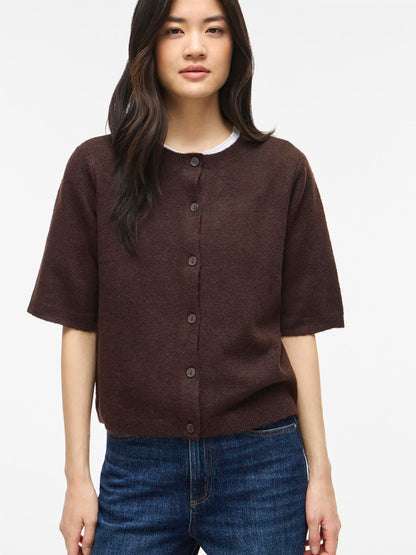 Vila - Viliga - Cardigan - Coffee bean