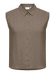 ONLY Carmakoma CARSIESTA S/L LINEN BL SHIRT PNT NOOS | Walnut