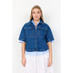 WASABI  wa-caia 12 bluse Medium Blue Denim