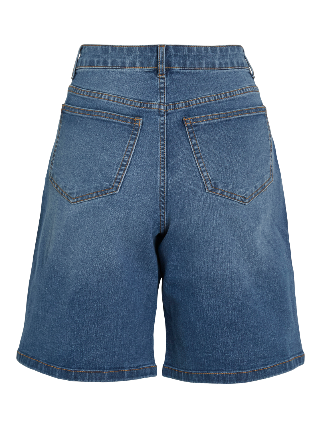 Vila - Vinus - Bermuda Shorts - Medium Blue Denim
