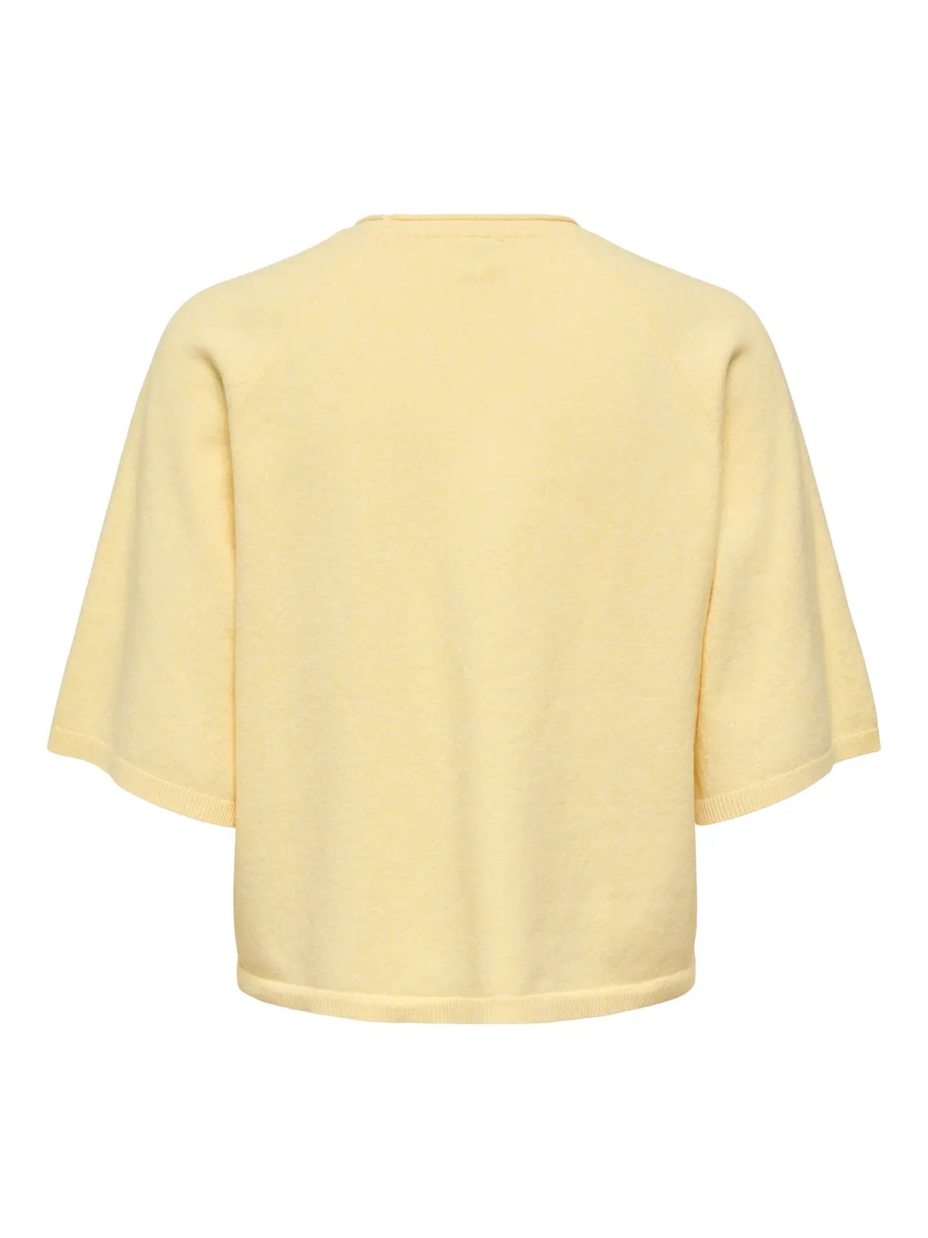 ONLY Carmakoma CARLOYAL 2/4 O-NECK PULLOV KNT NOOS | Sunlight Melange