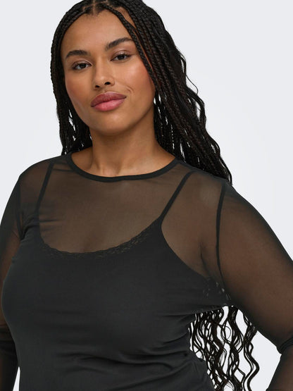 Only Carmakoma - Nox - T-shirt - Black