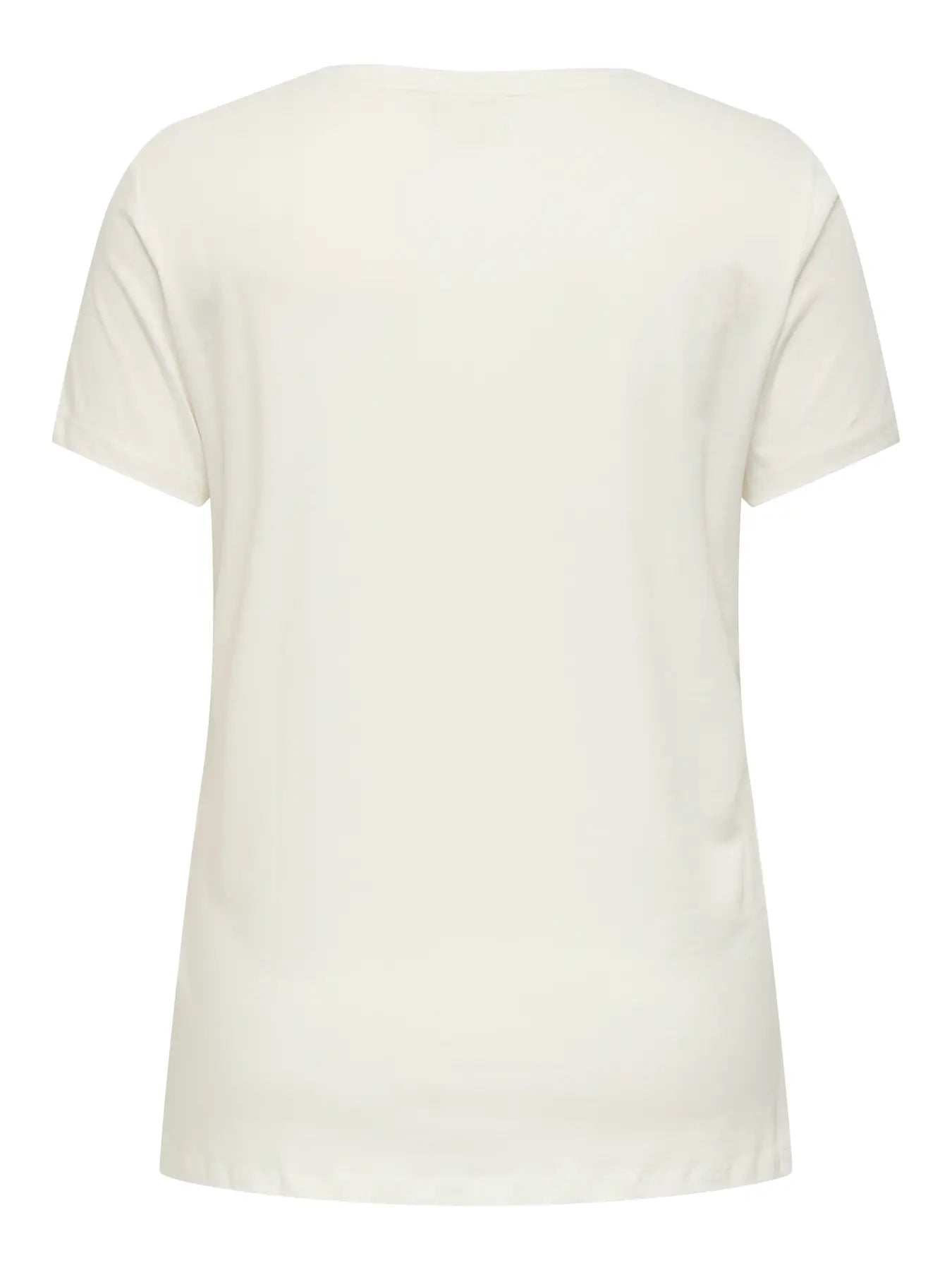 ONLY Carmakoma CARSIMONE T-shirt | Cloud Dancer/ Heart