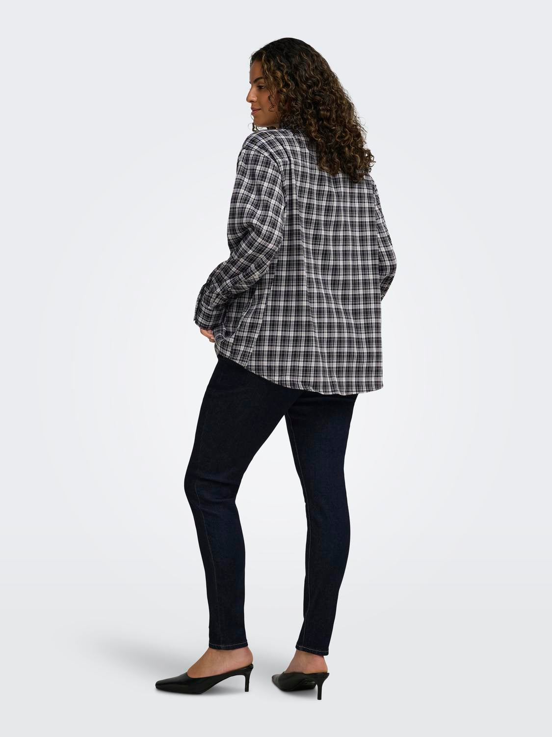 Only Carmakoma - Carbalve - Skjorte - Black