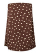 prikket bandeau top i brun og hvid. PIECES PCMOKKA BANDEAU TOP Coffee Quartz Dots
