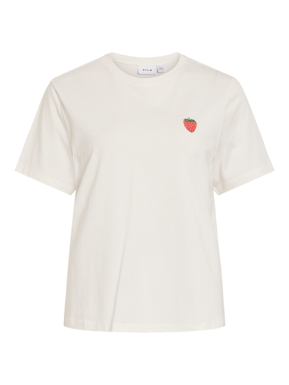 Vila - Visybil - T-shirt - Snow White