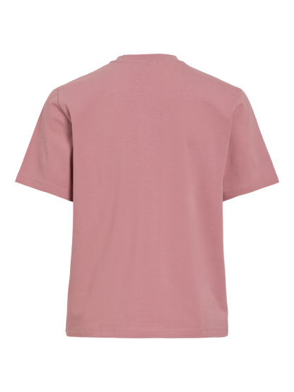 Vila - Vinora - T-shirt - Nostalgia Rose